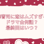 御曹司に恋はムズすぎる　ドラマ　全何話