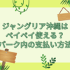ジャングリア沖縄 ペイペイ使える