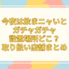 今夜は飲まニャいと ガチャガチャ 設置場所 どこ