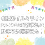 相模湖　イルミリオン　混雑