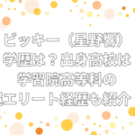 ビッキー　学歴